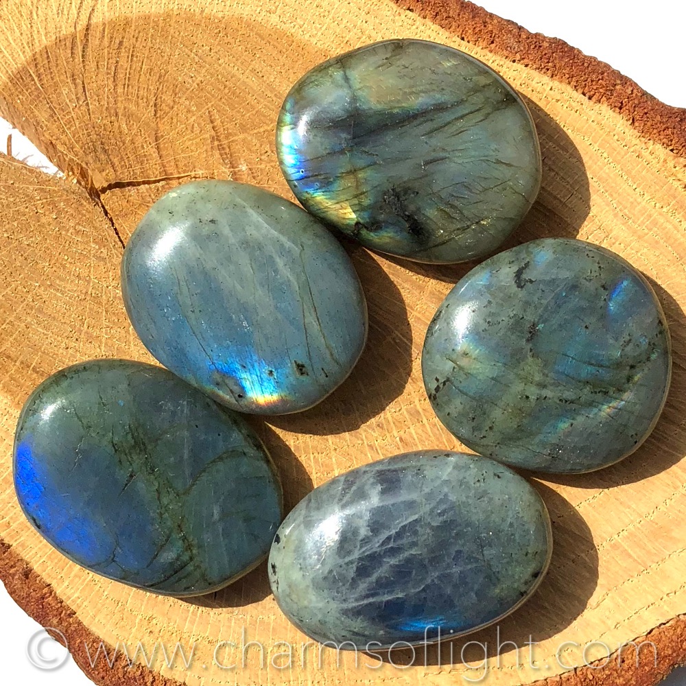 Labradorite Palm Stones